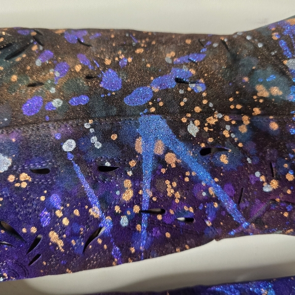 HANDCRAFTED Upcycled Size 9.5 Cowgirl Boots HANDPAINTED Peekaboo Cutouts Boots - Picture 13 of 17